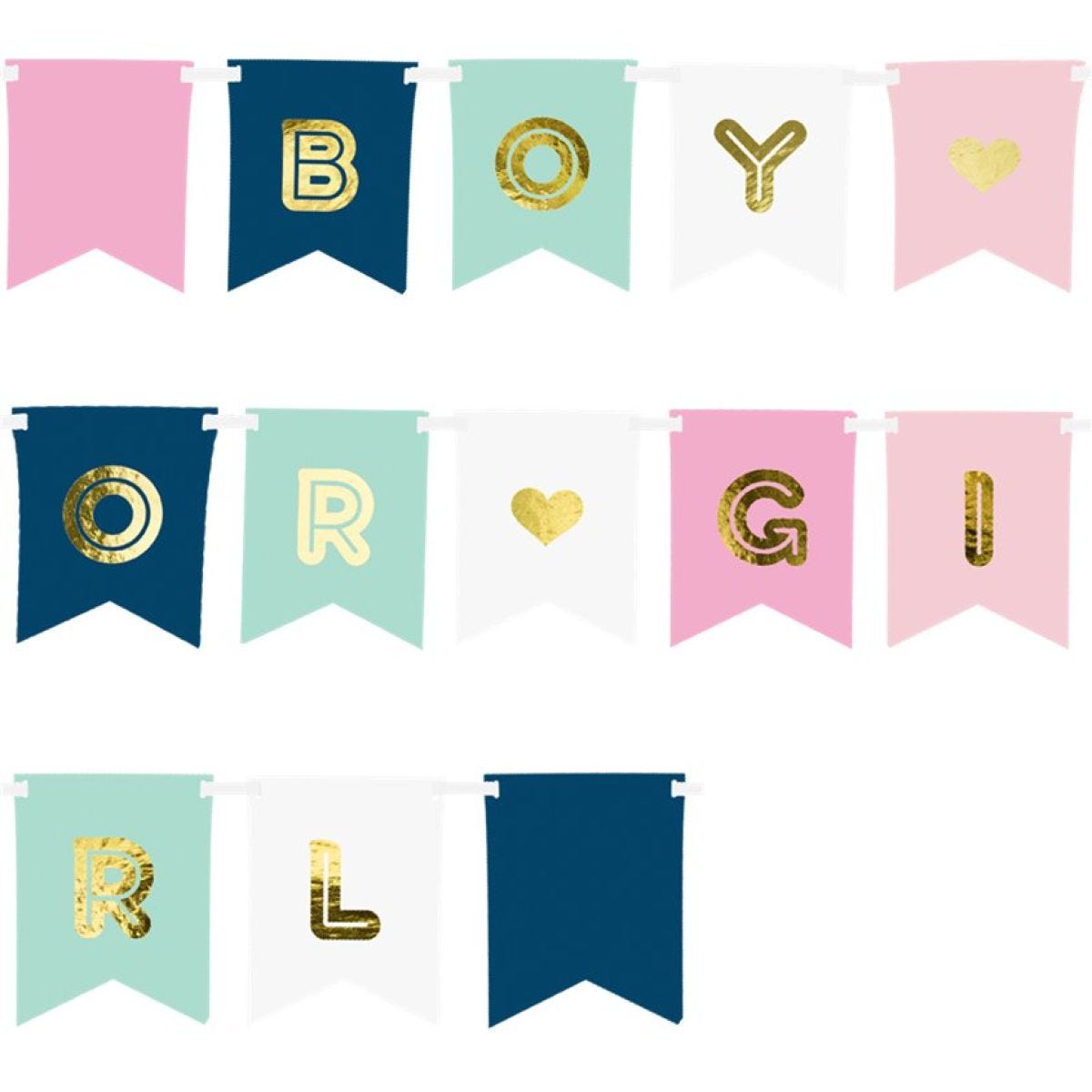 Boy Or Girl Banner - 1.75m