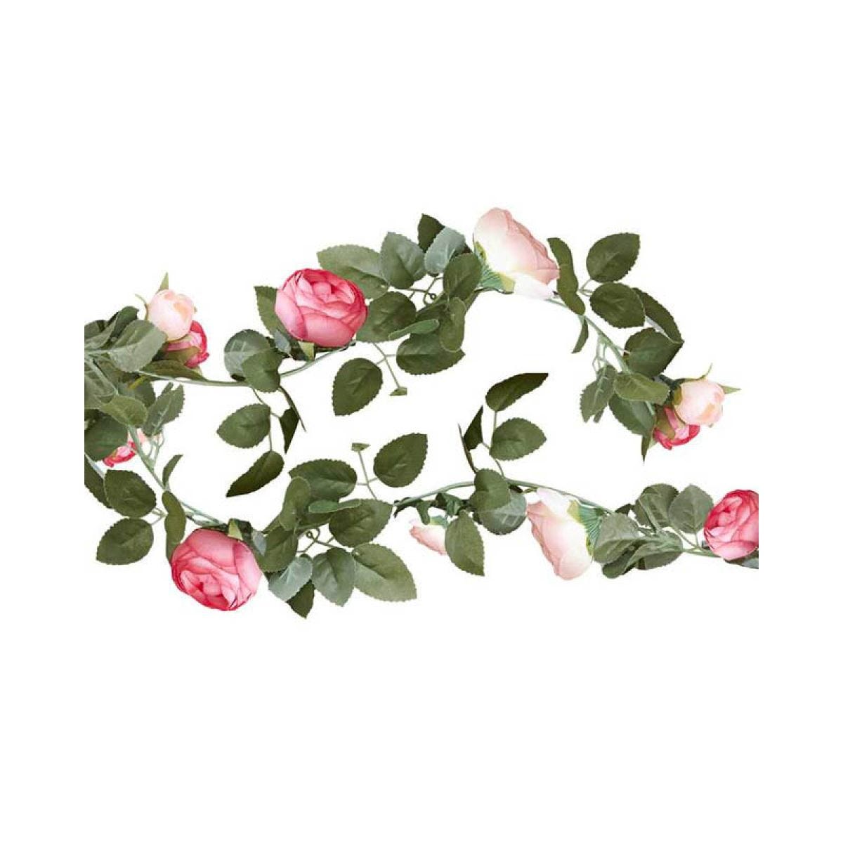 Pink Rose Garland - 2m