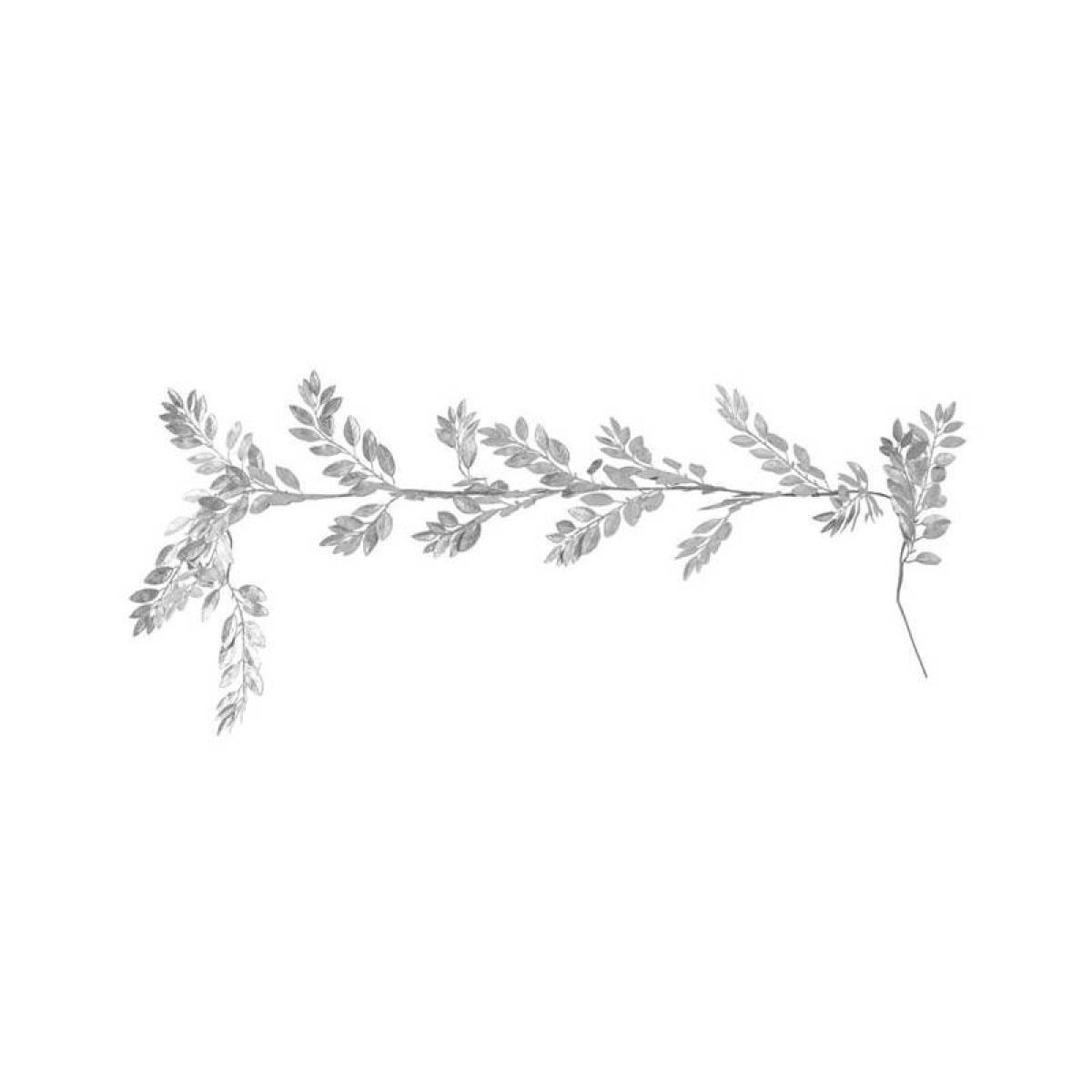 Silver Foliage Garland - 1.75m