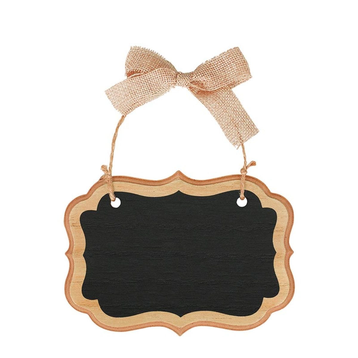 MDF Marquee Chalkboard Sign - 14cm x 10cm