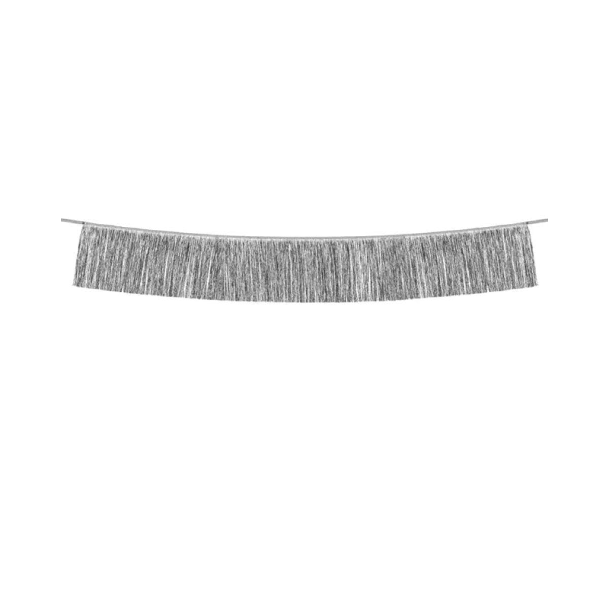 Silver Fringe Garland - 1.35m