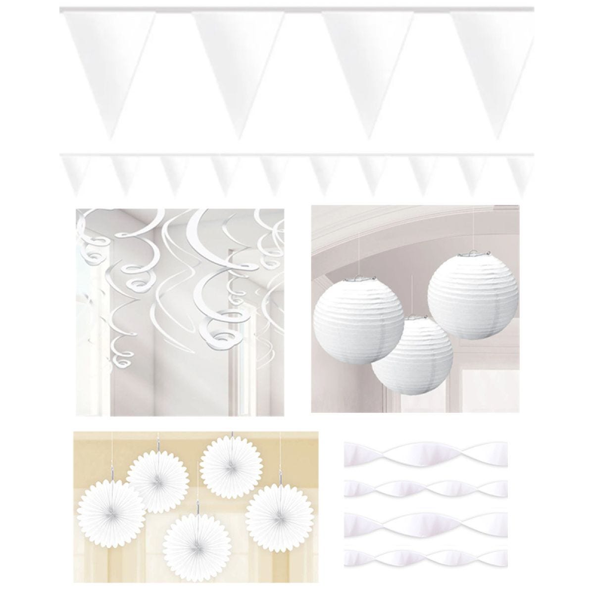 White Party Decorating Kit