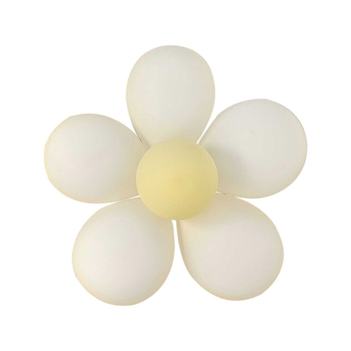 Ditsy Daisy White & Yellow Daisy Balloons Set - 10" Latex (42pk)