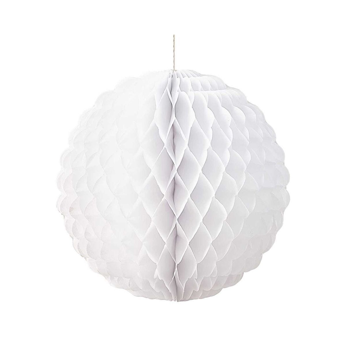 Ditsy Daisy Scalloped Honeycomb Balls - 25cm (2pk)