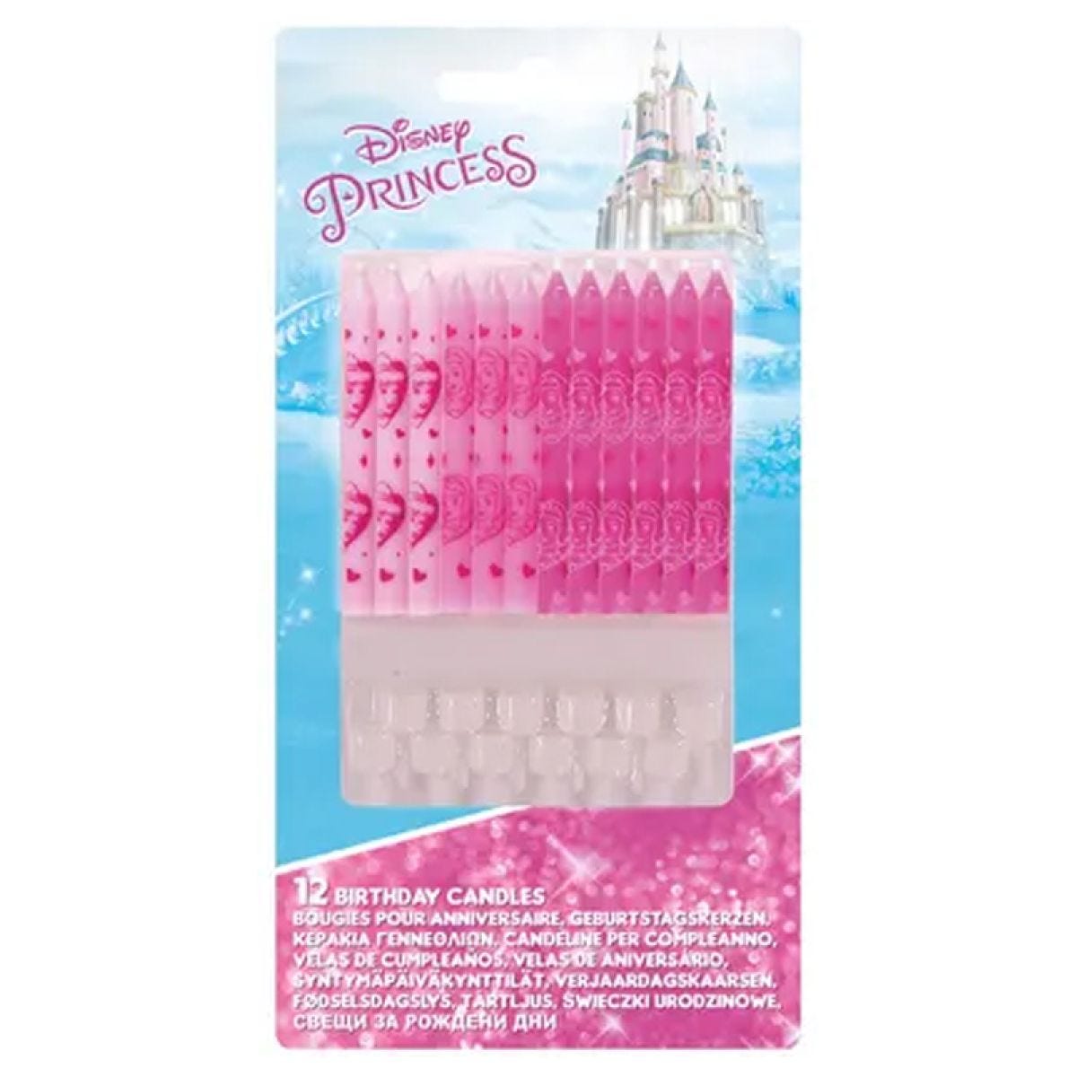 Disney Princess Cake Candles & Holders (12pk)