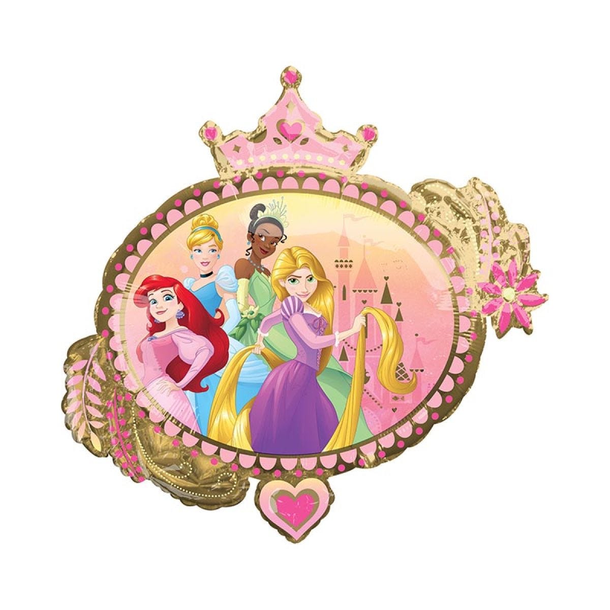 Disney Princess Once Upon A Time Supershape Balloon - 34" x 32" Foil