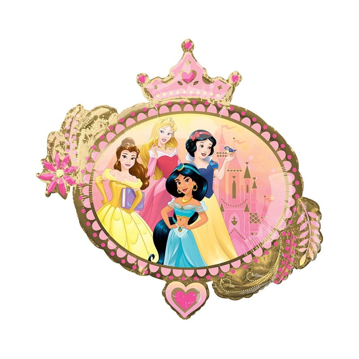 Disney Princess Once Upon A Time Supershape Balloon - 34" x 32" Foil