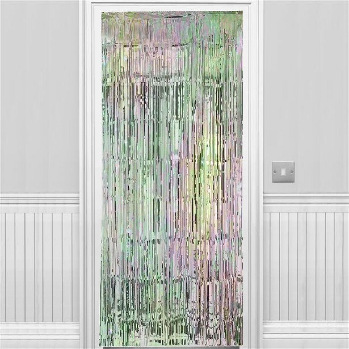 Iridescent Foil Door Curtain - 2.4m x 92cm