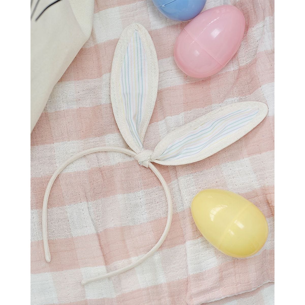 Fabric Bunny Ears Headband