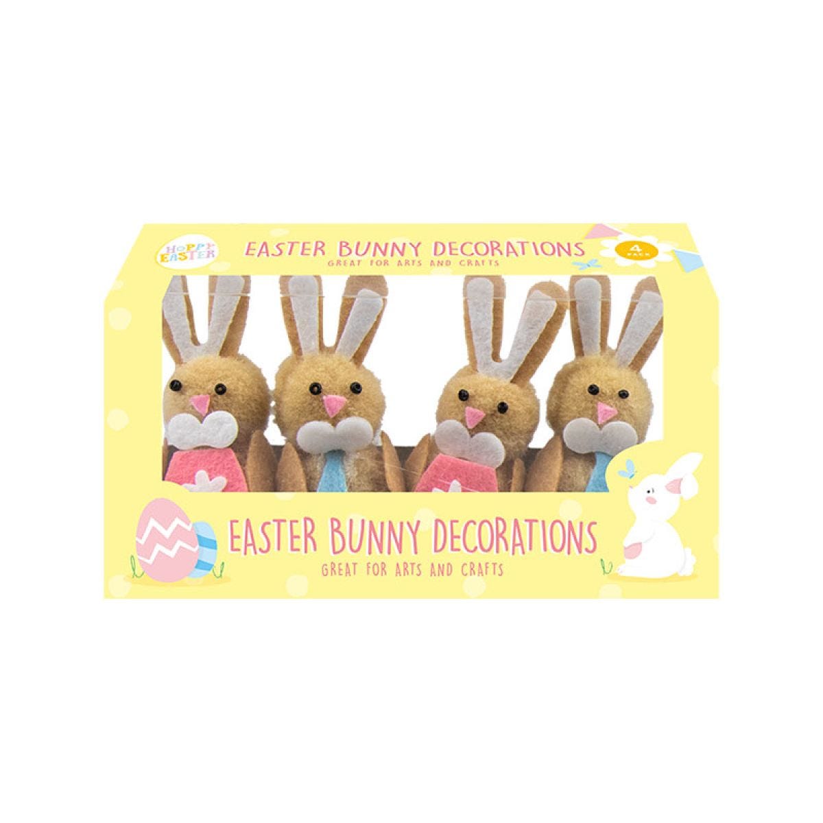 Easter Bunny Decorations (4pk)
