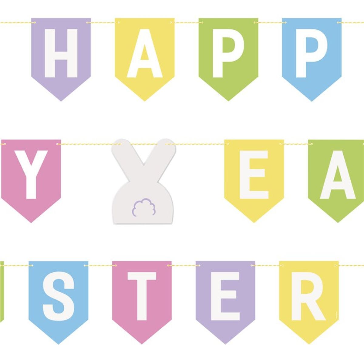 Happy Easter Bunting - 2.13m