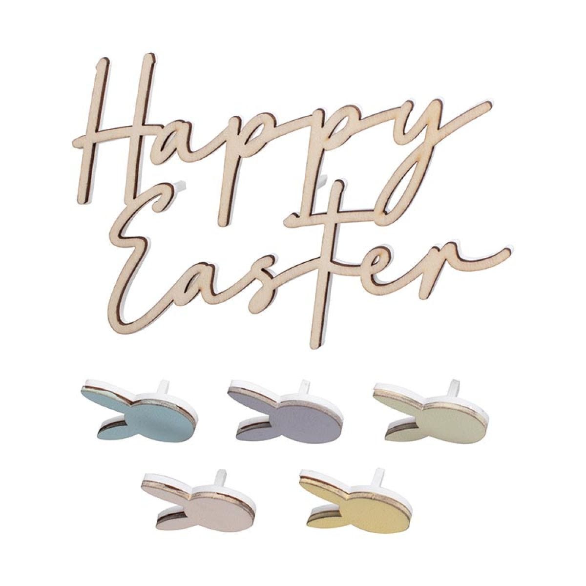 Happy Easter Cake Decoration
