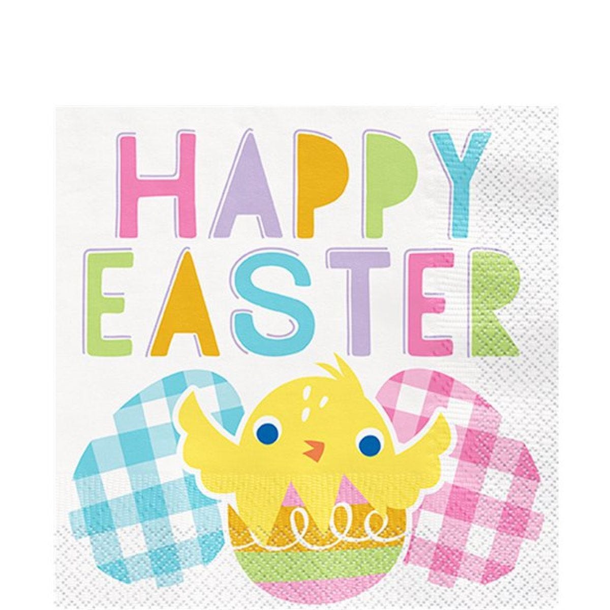 Eggcellent Easter Luncheon Napkins - 32cm