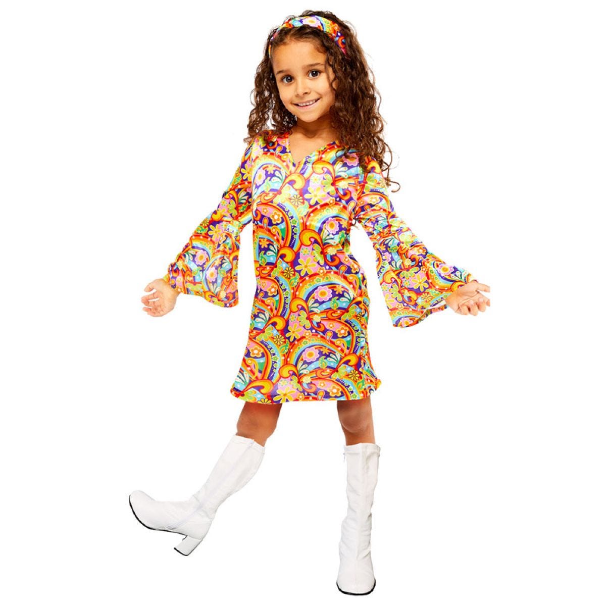 Rainbow Hippie - Child Costume