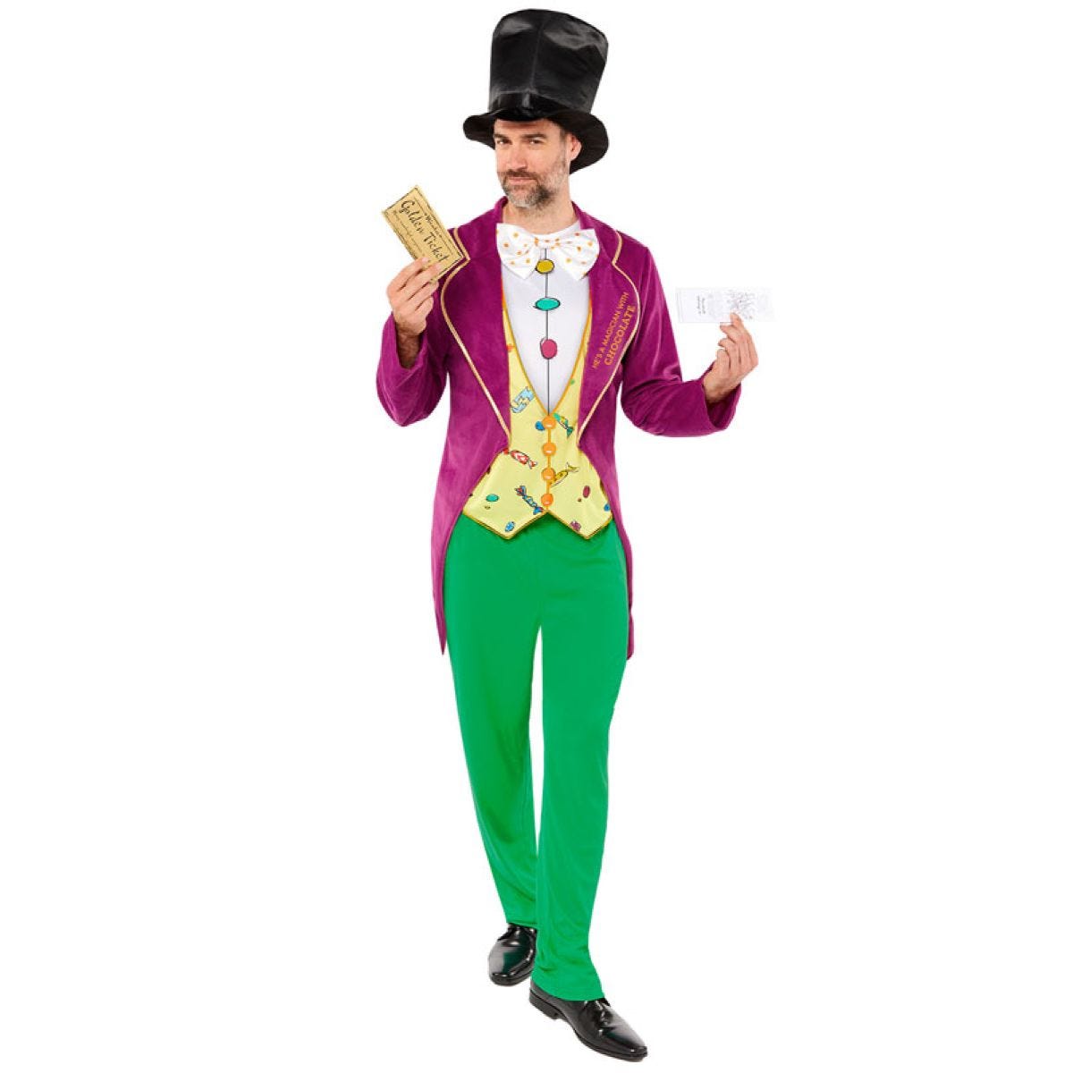 Roald Dahl Willy Wonka - Adult Costume