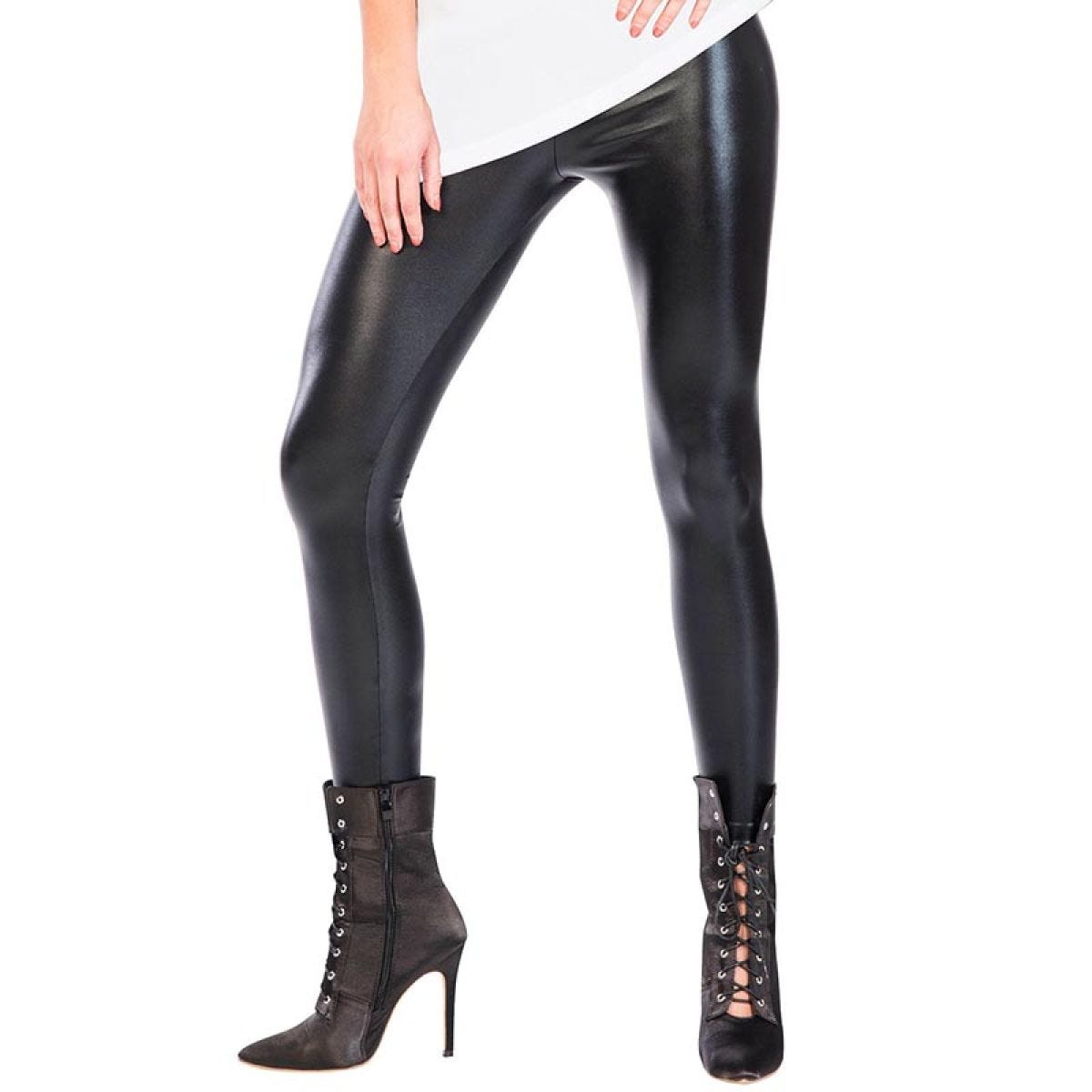 Wet Look Leggings - Adult Costume