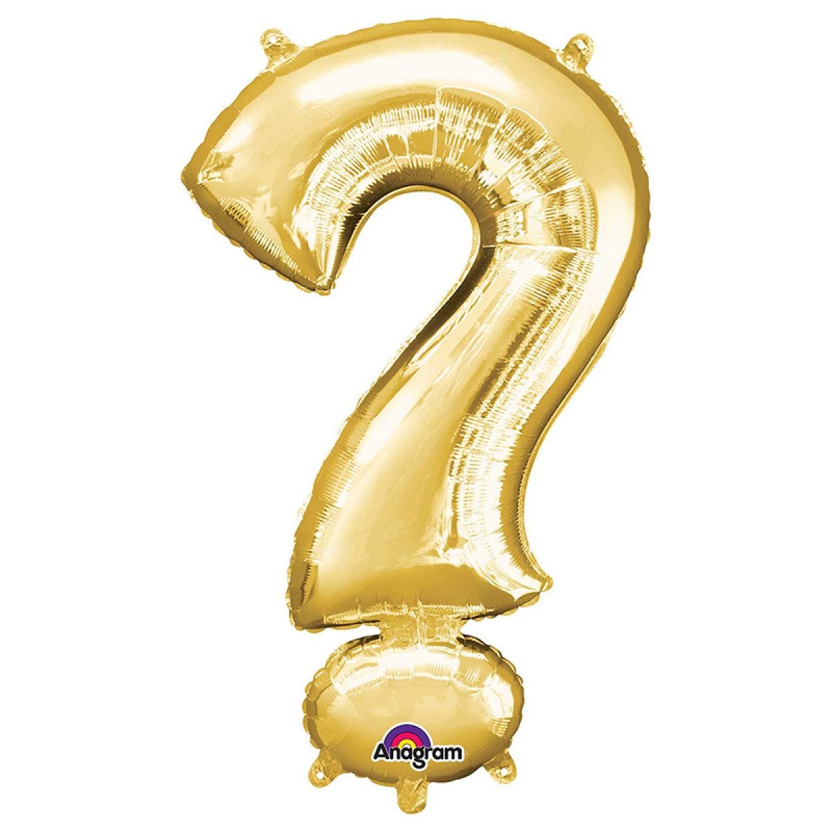 Gold Letter ? Balloon - 34" Foil