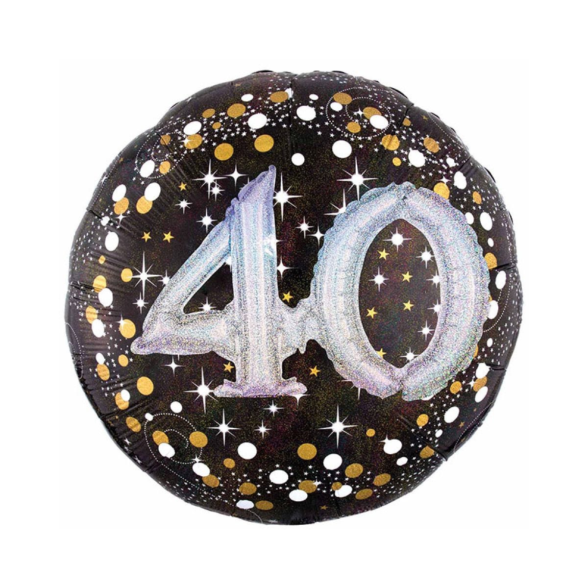 Sparkling Celebration 40th Birthday 3D Balloon - 32" Foil