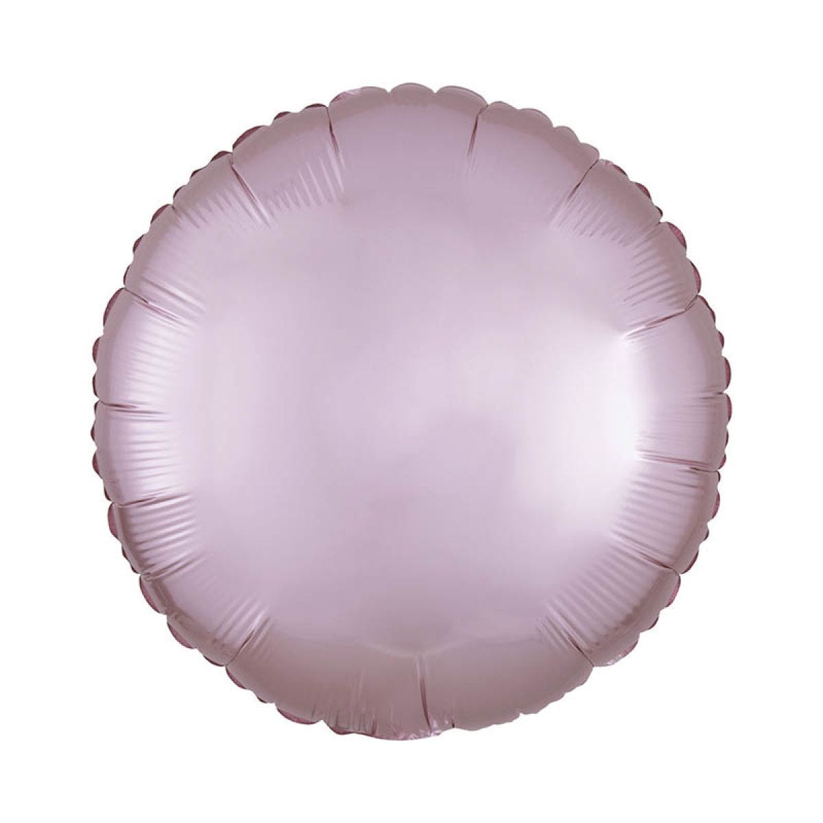 Satin Luxe Pastel Pink Round Balloon - 18" Foill