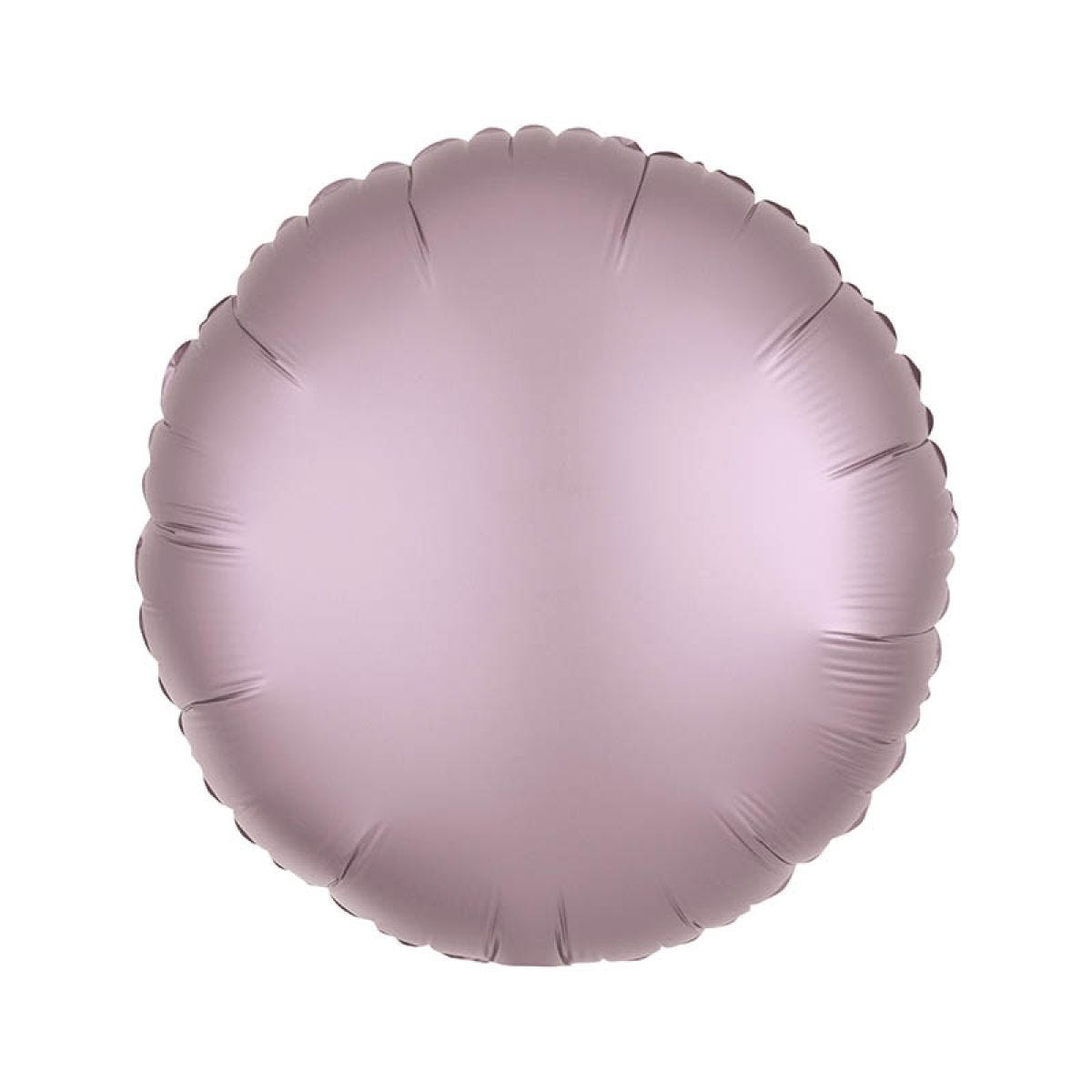 Metallic Pastel Pink Round Balloon - 18" Foil