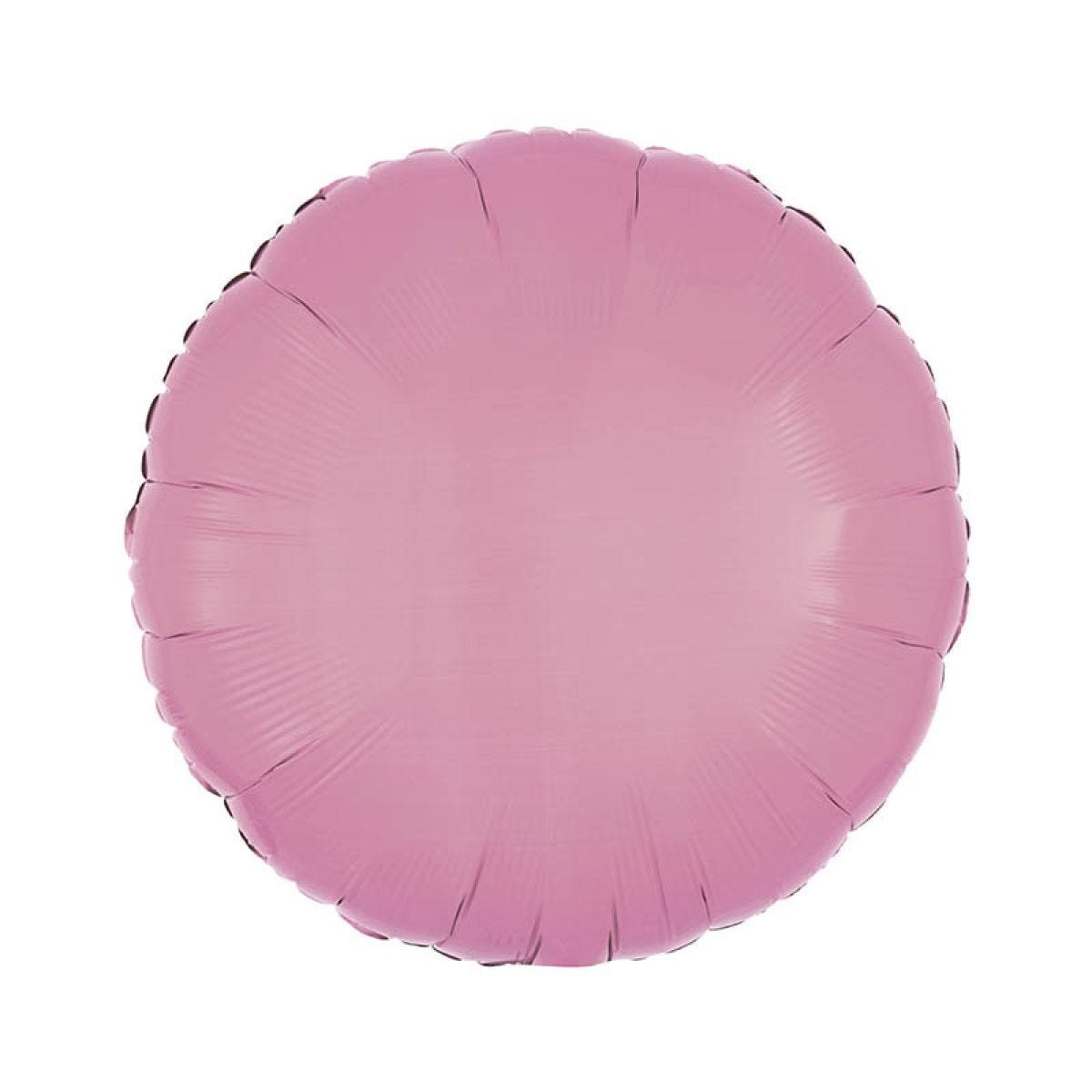 Metallic Pink Round Foil Balloon - 18" Foil