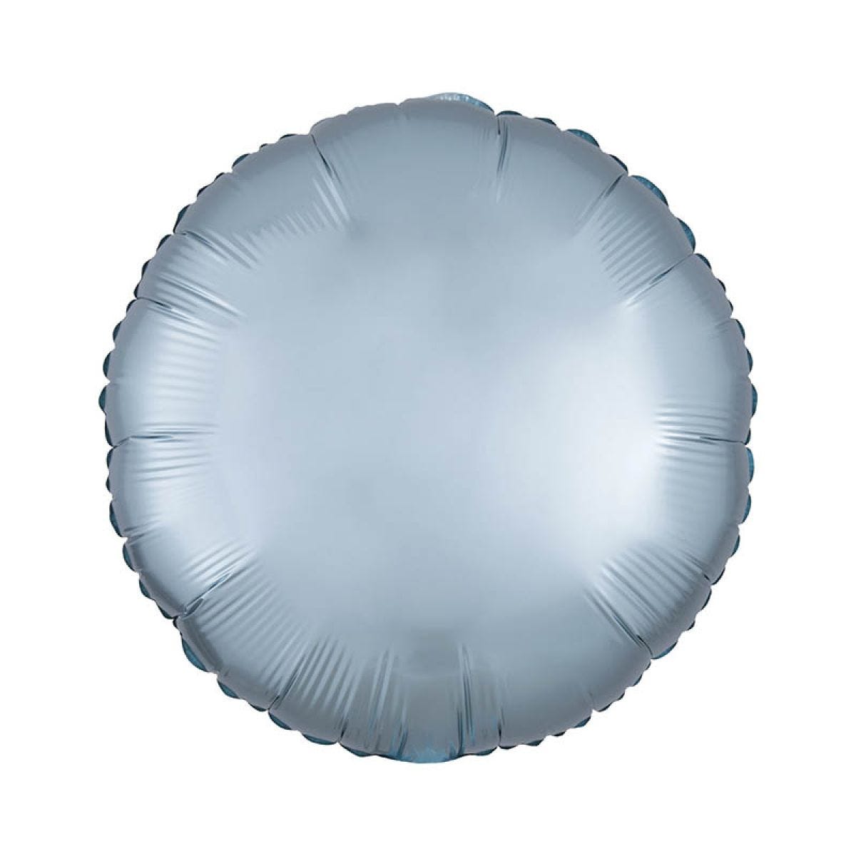 Silk Lustre Pastel Blue Round Balloon - 18" Foil