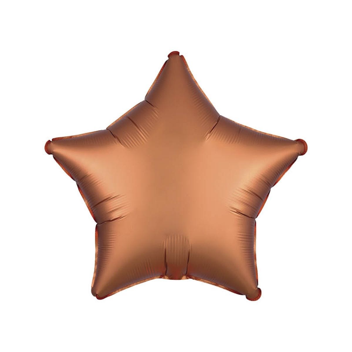 Satin Amber Star Balloon - 18" Foil