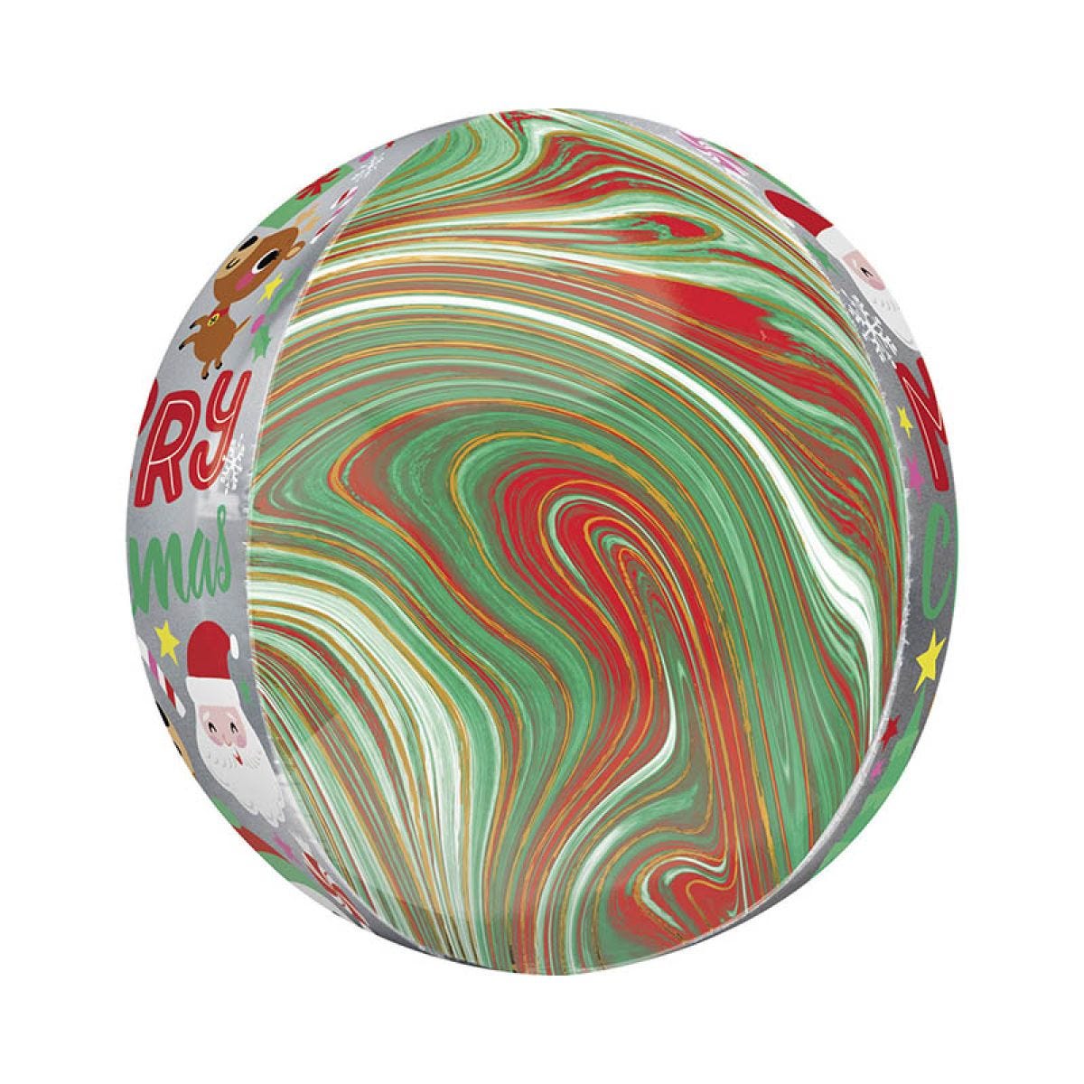 Christmas Buddies Orbz Balloon - 16"