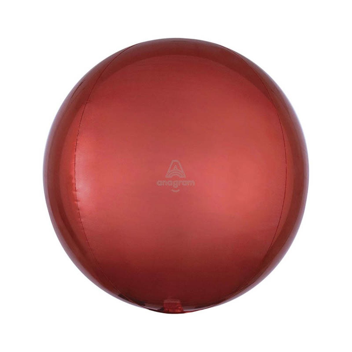Orange Orbz Foil Balloon - 16"