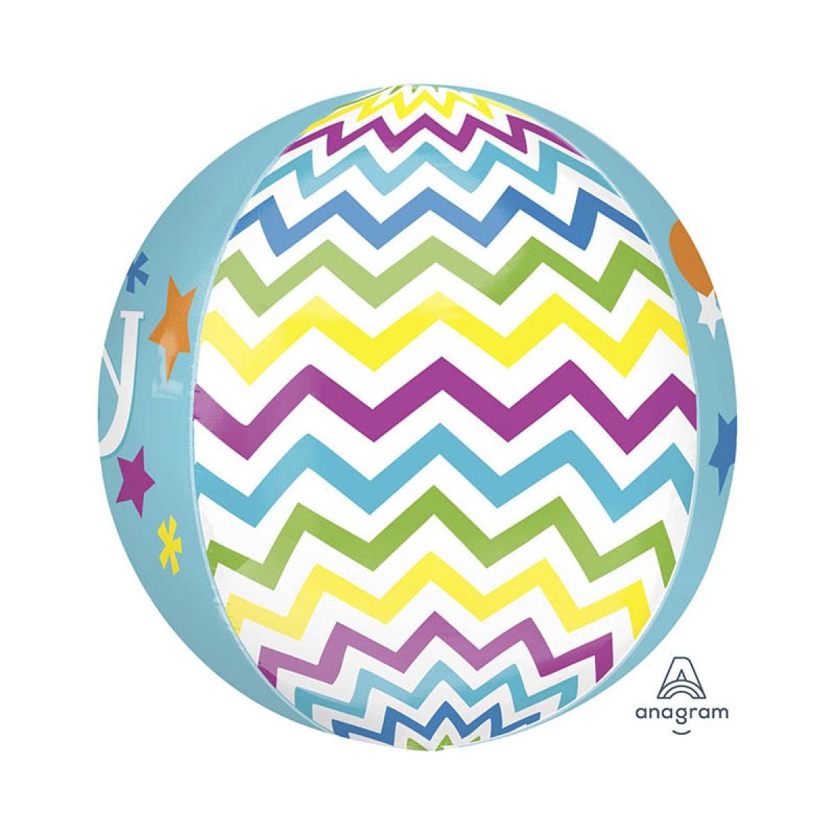 Sweet Baby Boy Orbz Balloon - 16"