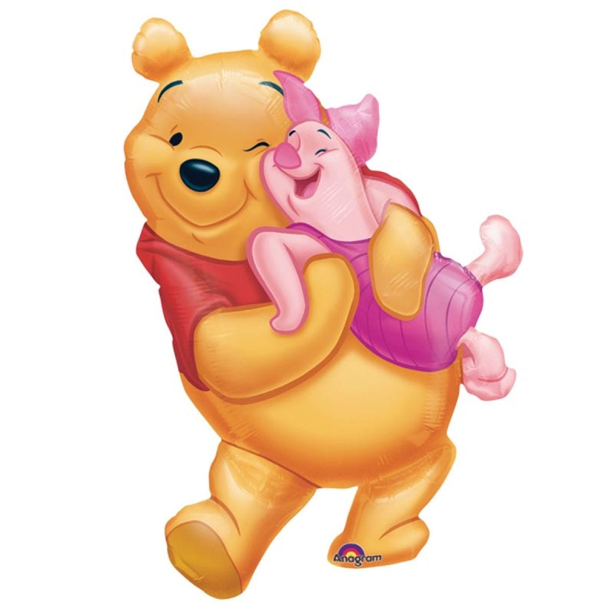 Big Pooh Hug Supershape Balloon - 20" x 32" Foil