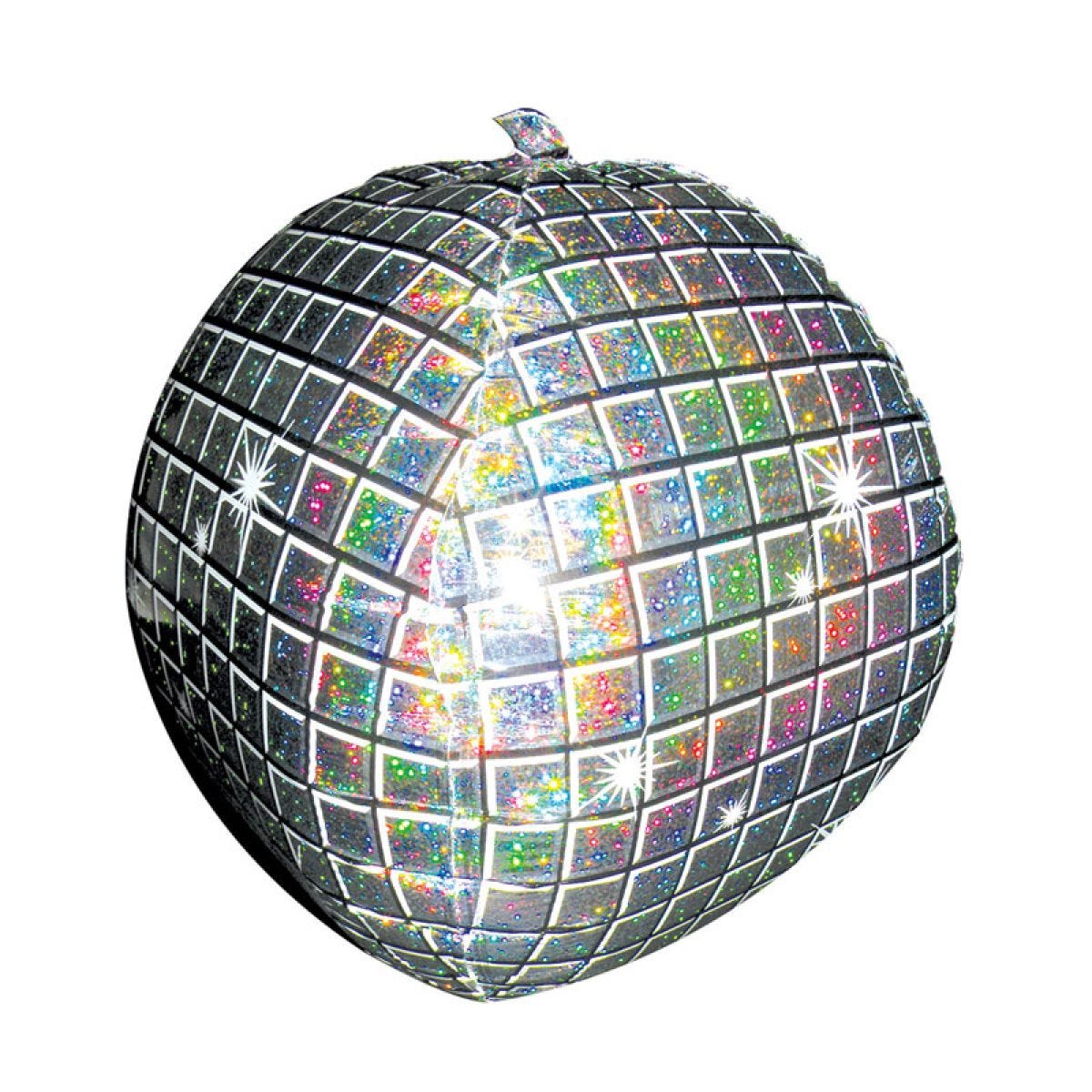 Disco Ball Holographic Ultra Shape Balloon - 15" x 15" Foil