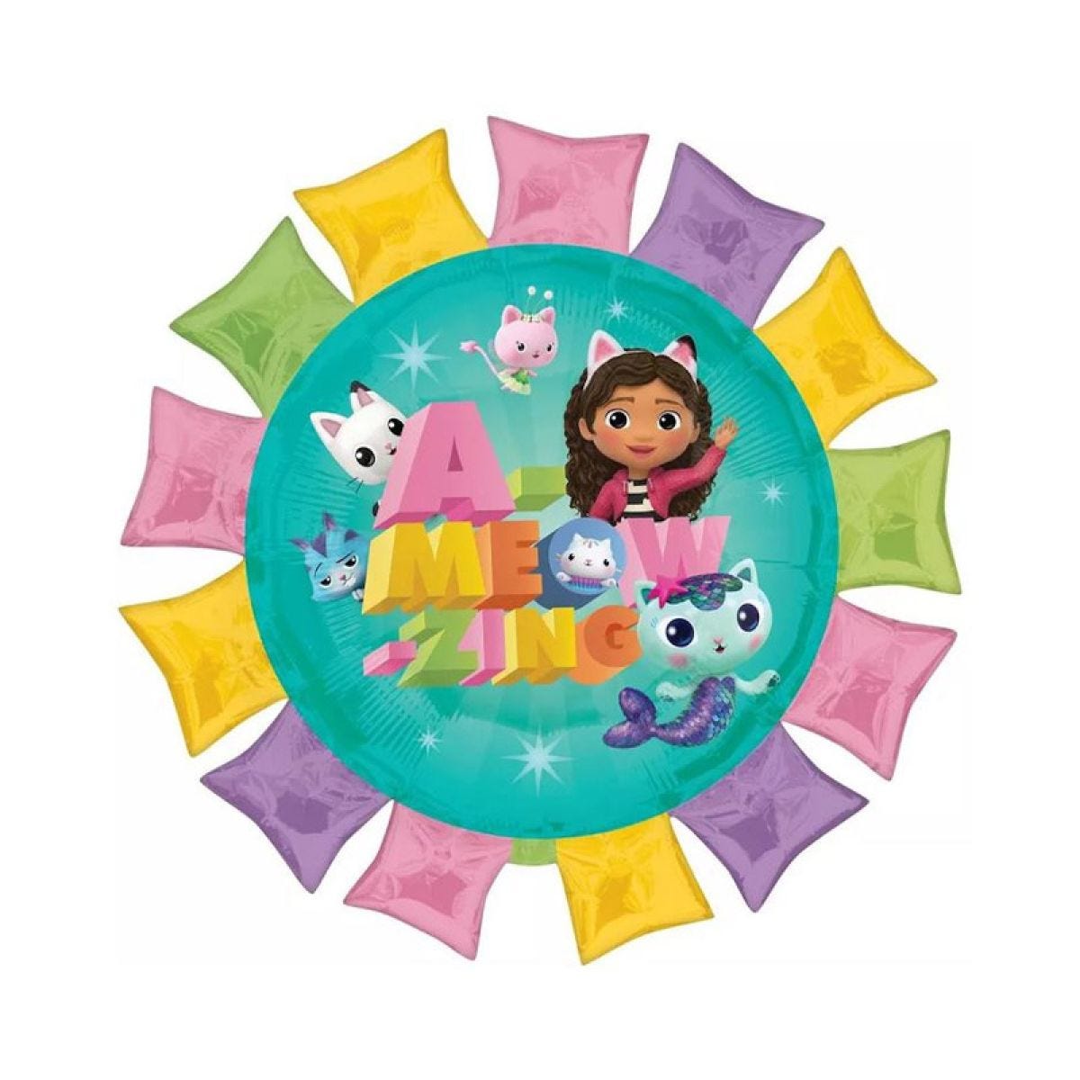 Gabby&apos;s Dollhouse Supershape Foil Balloon
