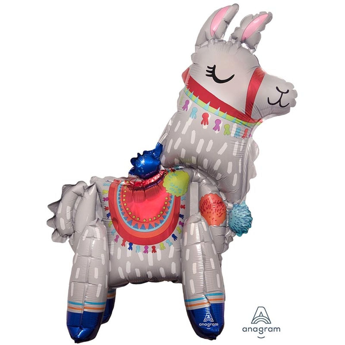 Llama Standing Foil Balloon