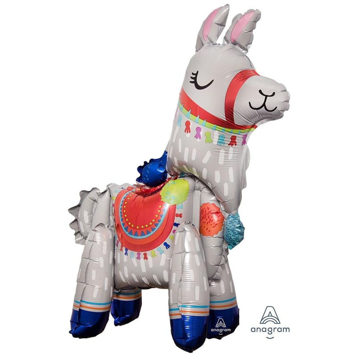 Llama Standing Foil Balloon
