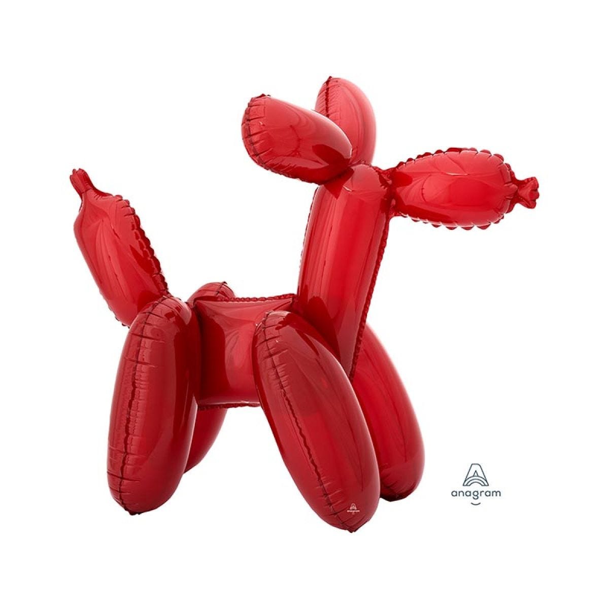 Red Dog Balloon - 19" x 16" Foil