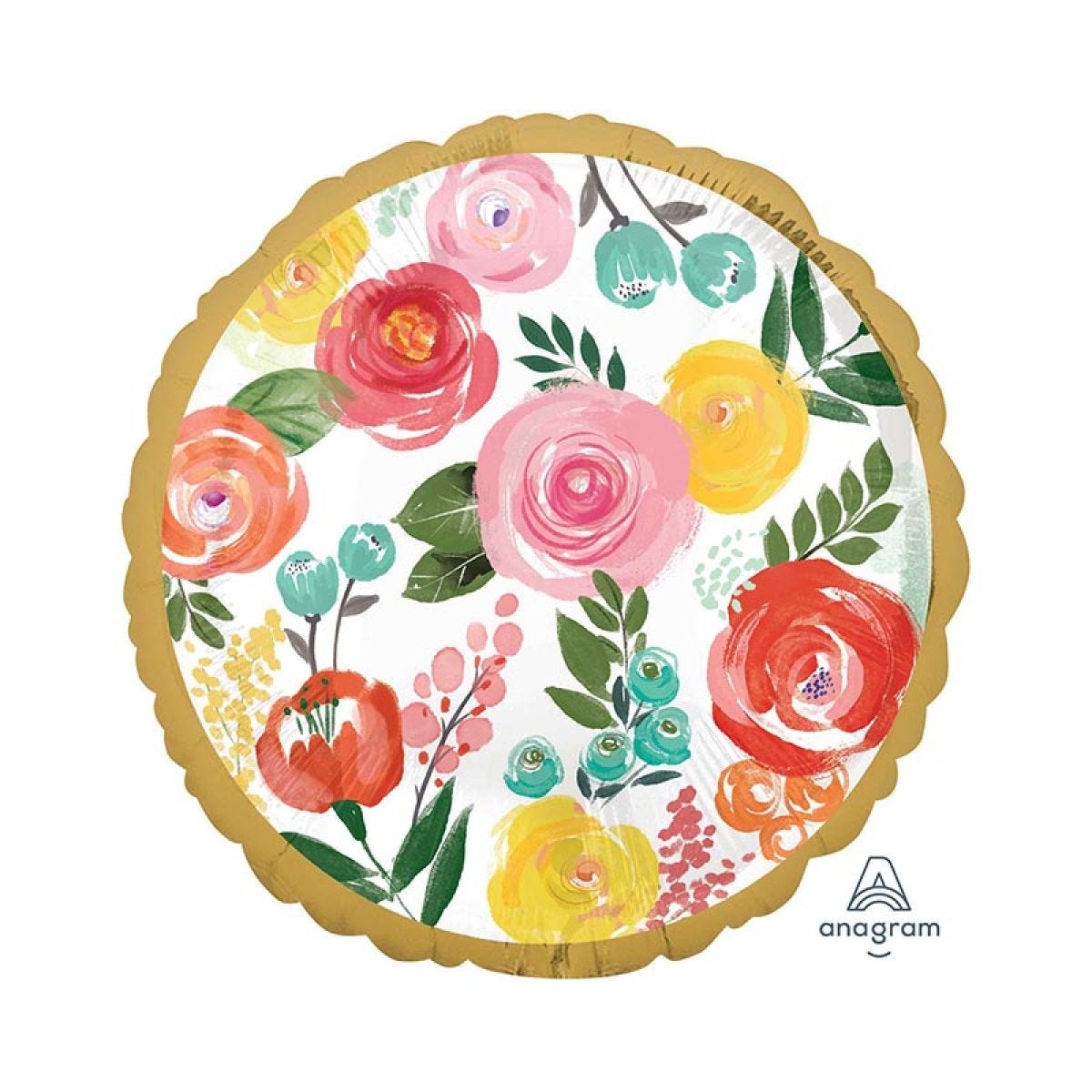Bright Florals Balloon - 18" Foil
