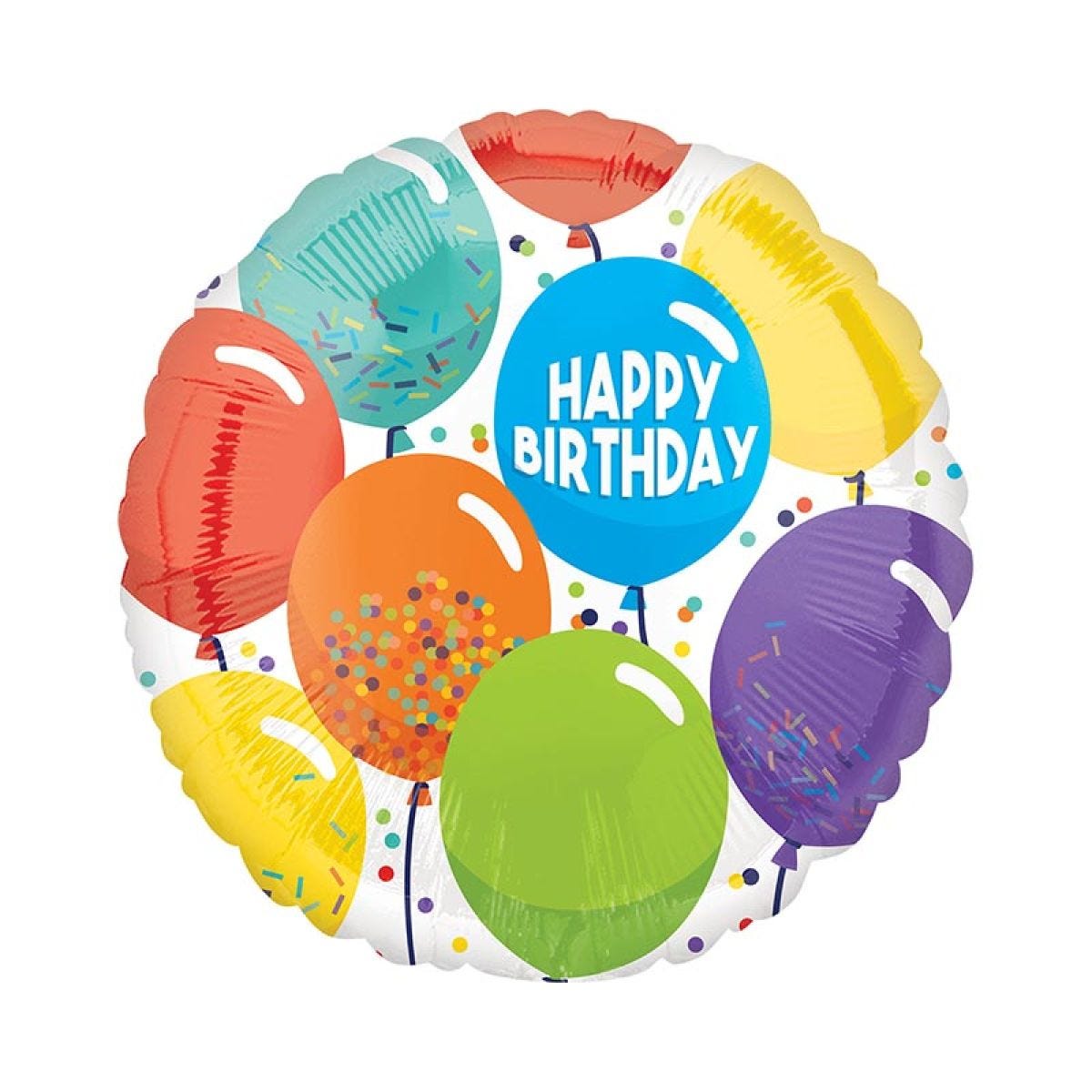 Balloons Happy Birthday Balloon - 18" Foil