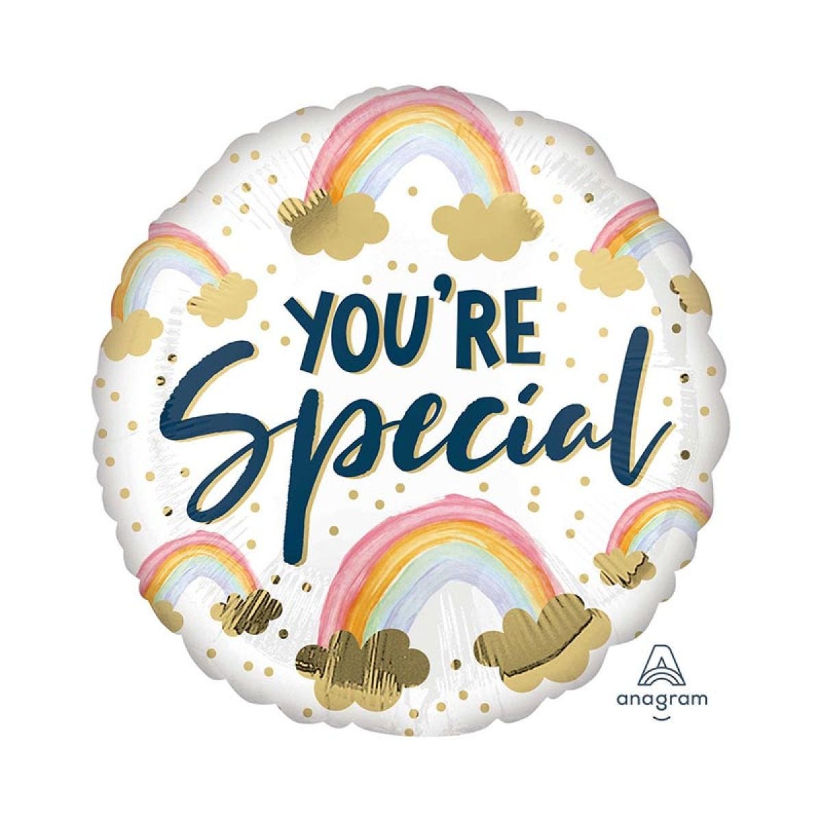 You&apos;re Special Painted Rainbow Balloon - 18" Foil