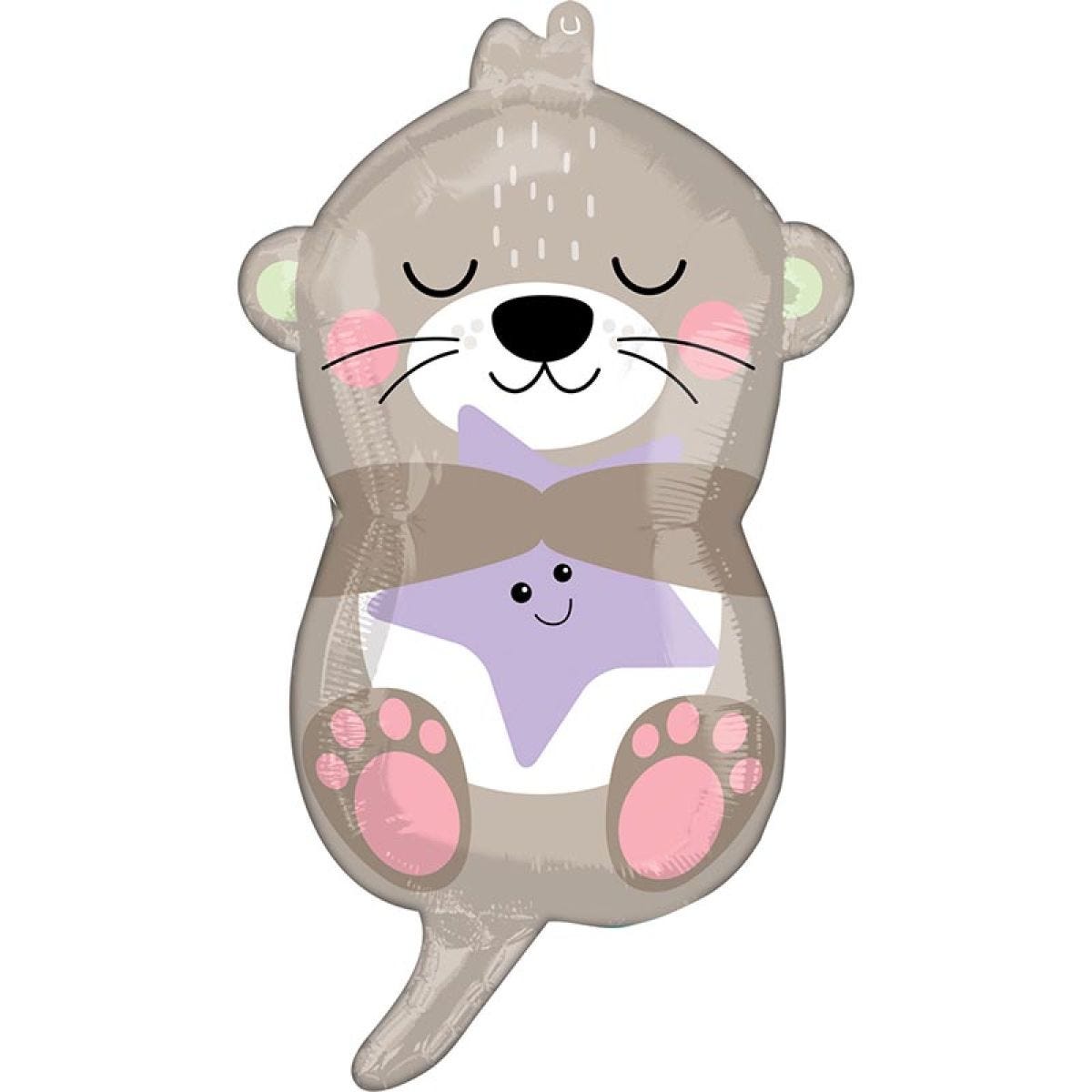 Otterly Adorable Shaped Balloon - 13" x 25" Foil