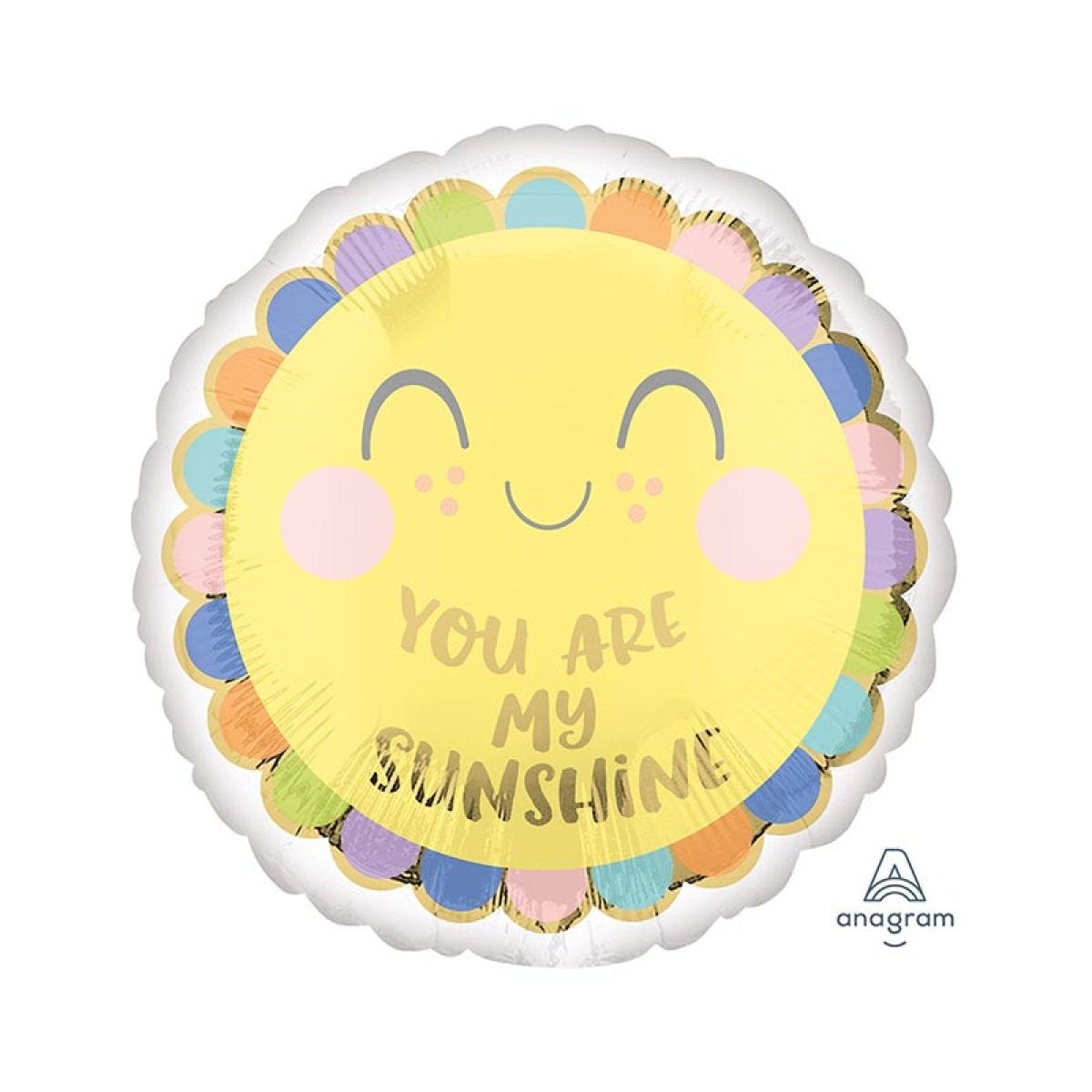 Sweet Baby You Are My Sunshine Balloon - 18" Foil