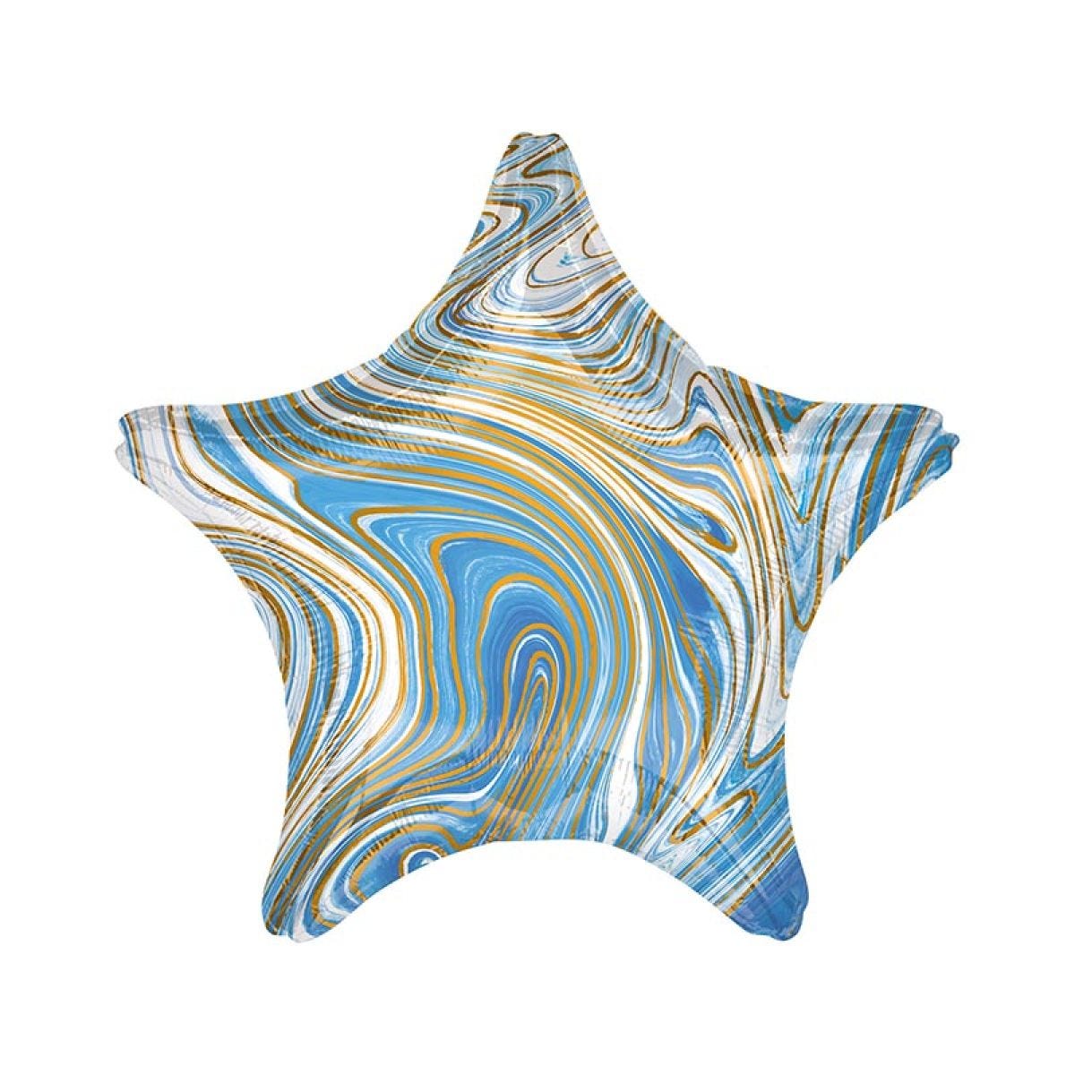 Marblez Blue Balloon - 18" Foil