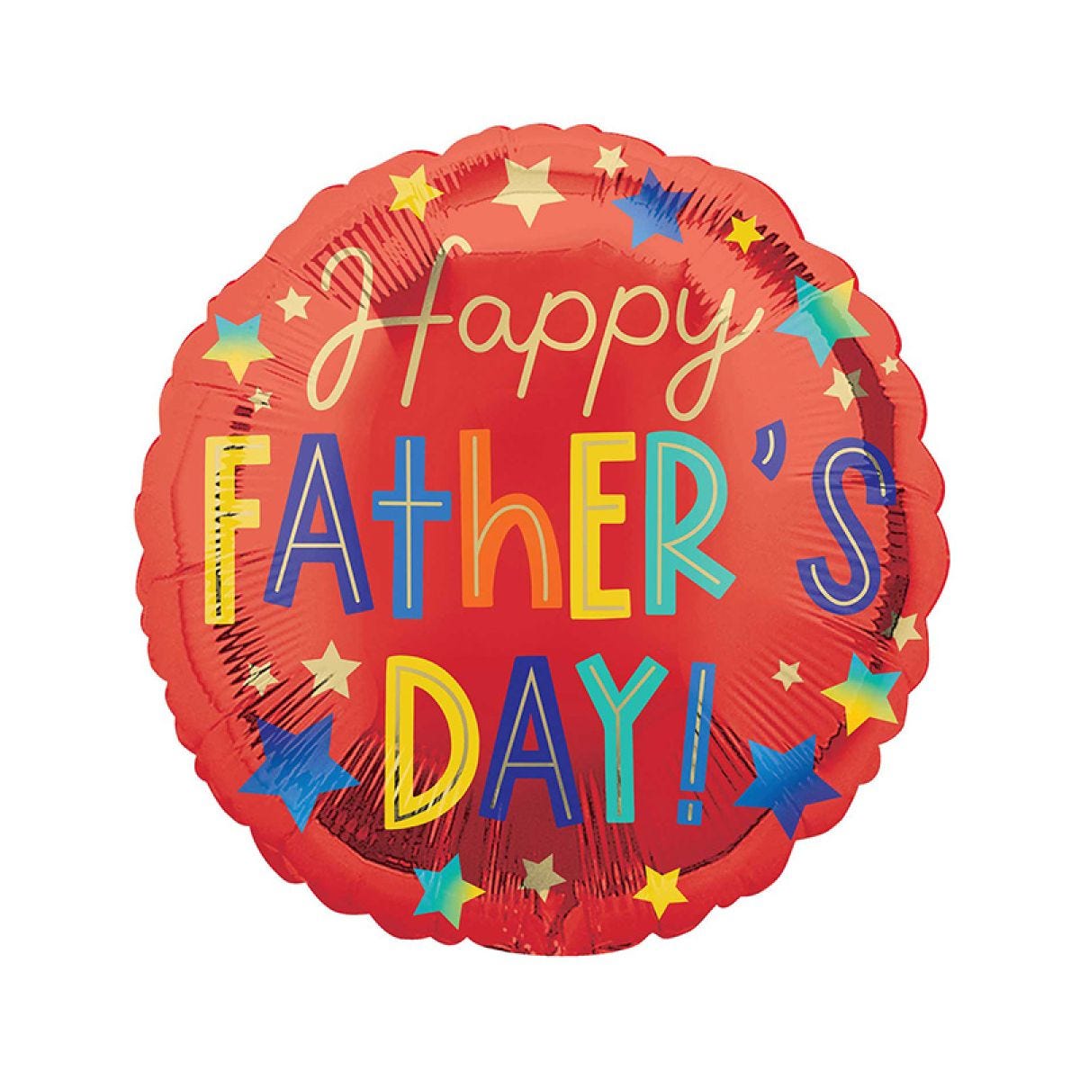 Father&apos;s Day Stars Balloon - 18" Foil