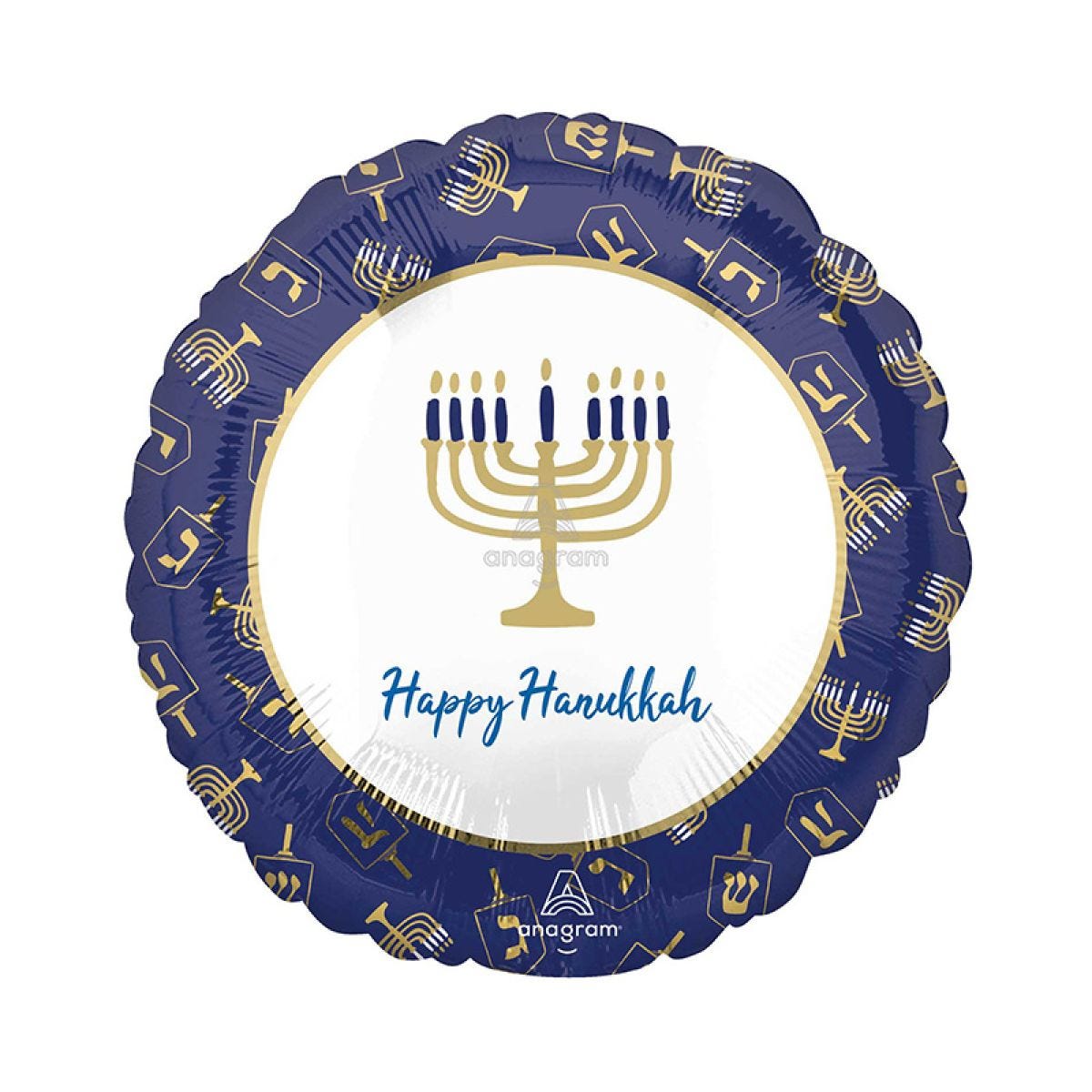 Elegant Metals Hanukkah Balloon - 18" Foil