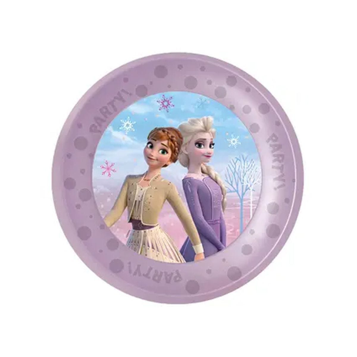 Disney Frozen Reuseable Plastic Party Plates (4pk)