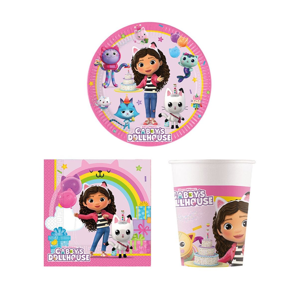 Gabby&apos;s Dollhouse Super Value Party Pack for 8