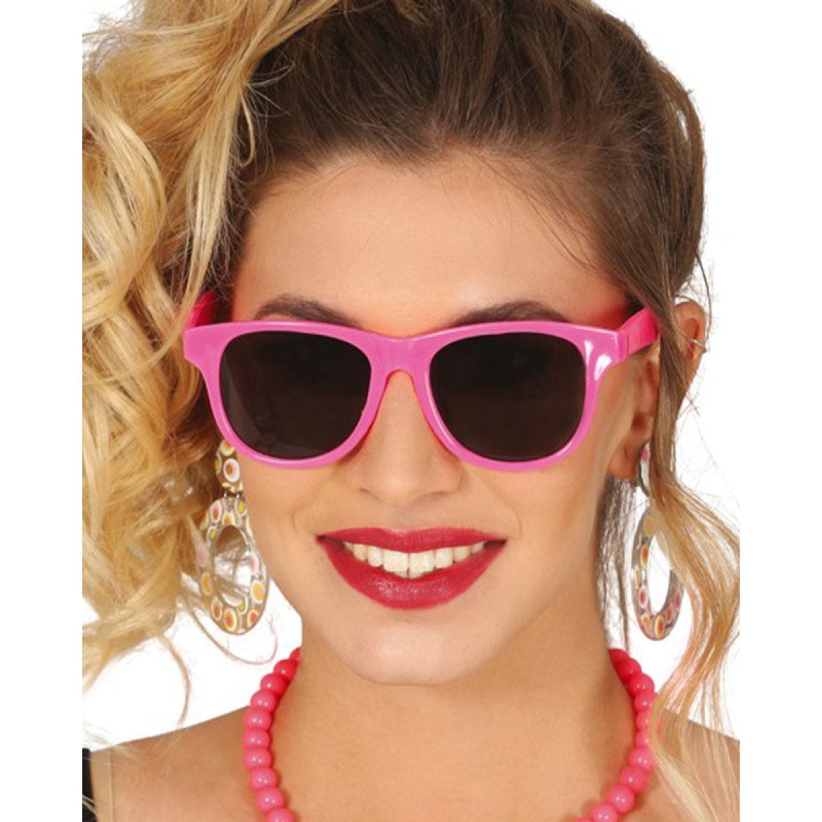 Retro Pink Tinted Glasses