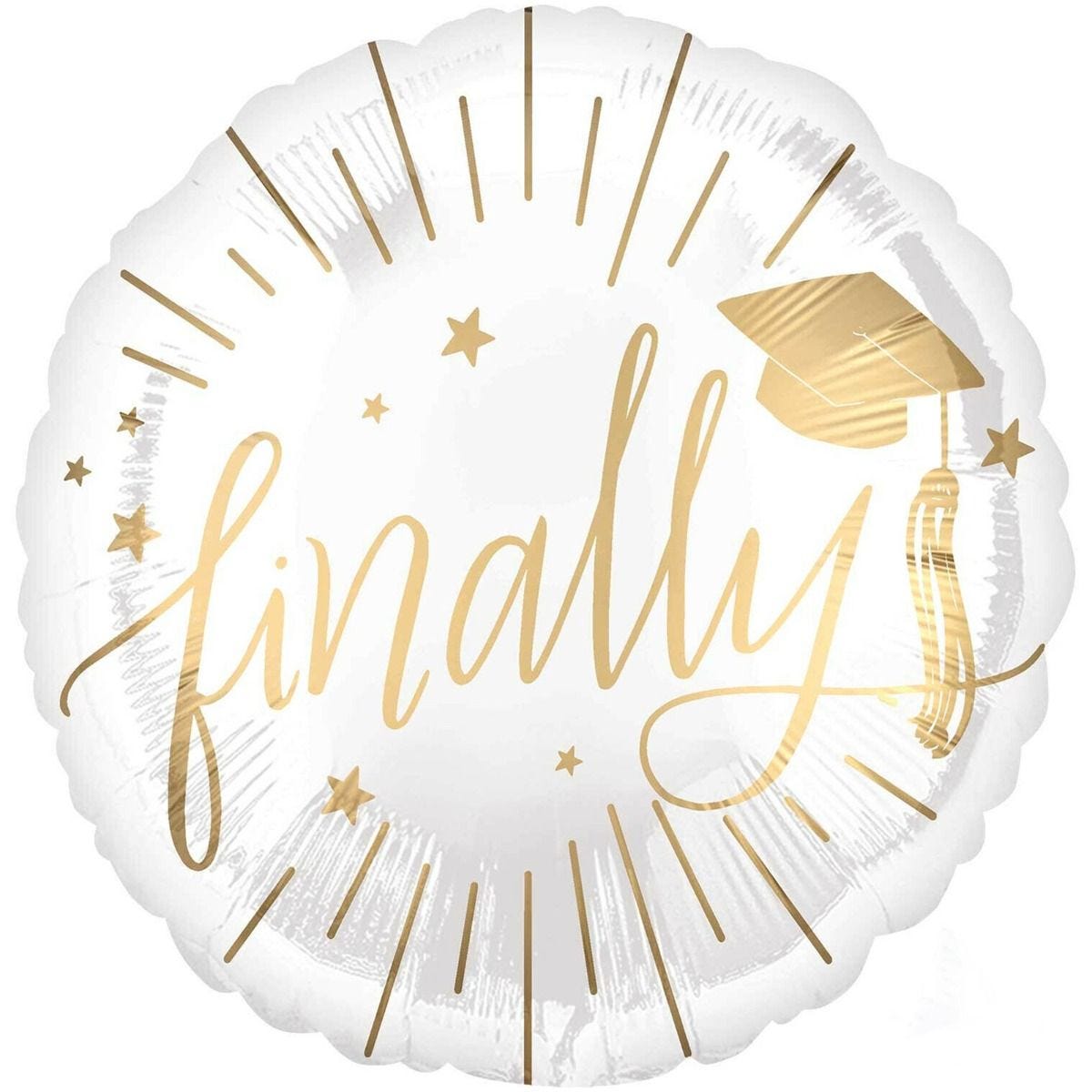 Finally Graduation Balloon - 18" Foil