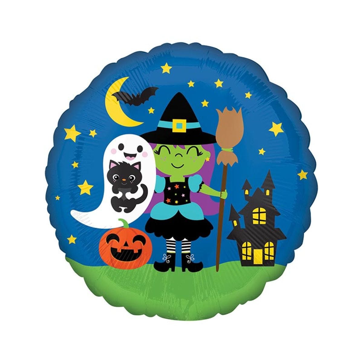 Halloween Crew Balloon - 18" Foil