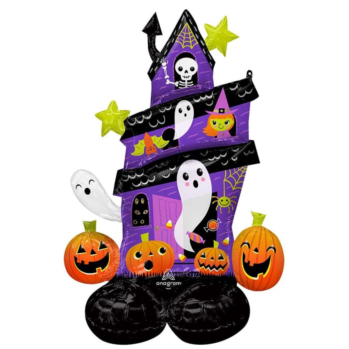 Haunted House Air Fill AirLoonz Balloon - 50" Foil